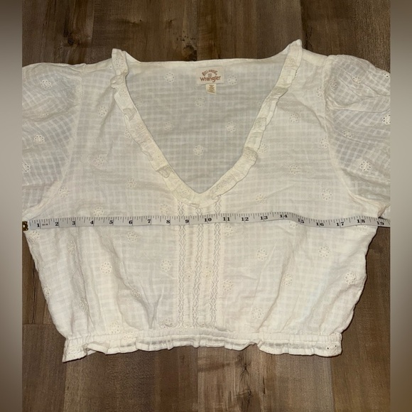 Billabong x Wrangler Women’s Simply Sweet Cropped Top Size Large - Picture 7 of 10